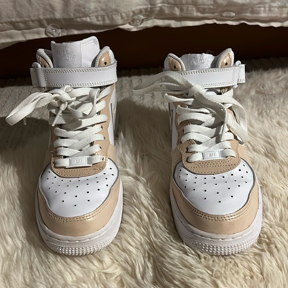 Nile beige Air Force 1 High Tops - Picture 1 of 4